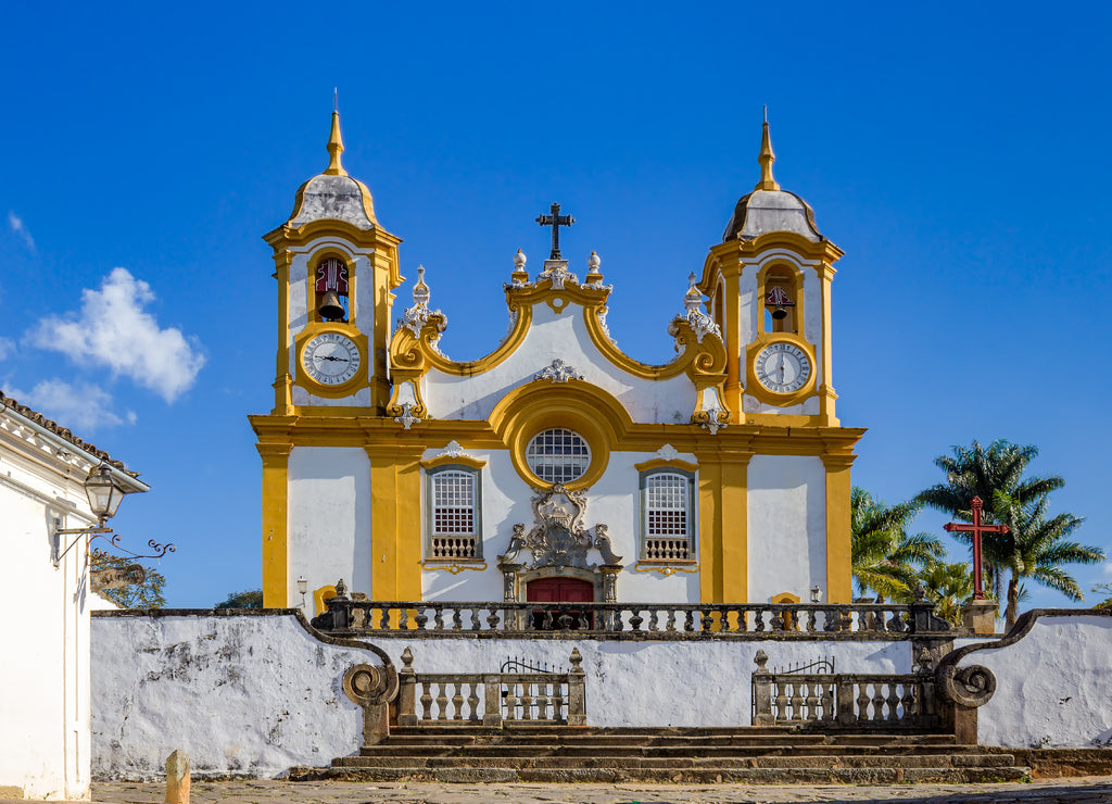 The Colonial Saint Anthony Main Church, Tiradentes, Minas Gerais, Brazil