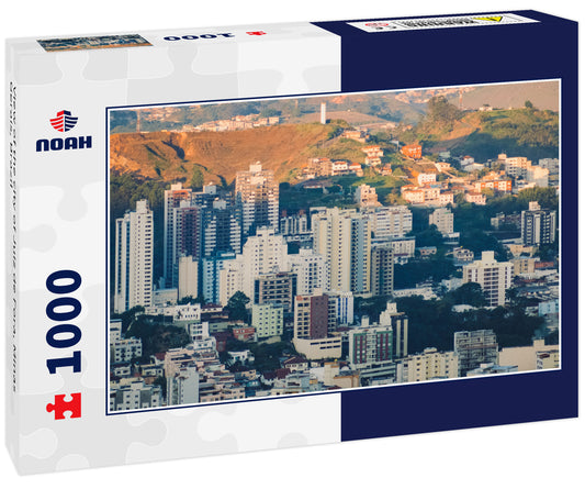 View of the city of Juiz de Fora, Minas Gerais, Brazil