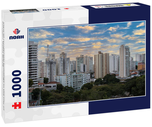 View of residential buildings in the city of Salvador Bahia Brazil