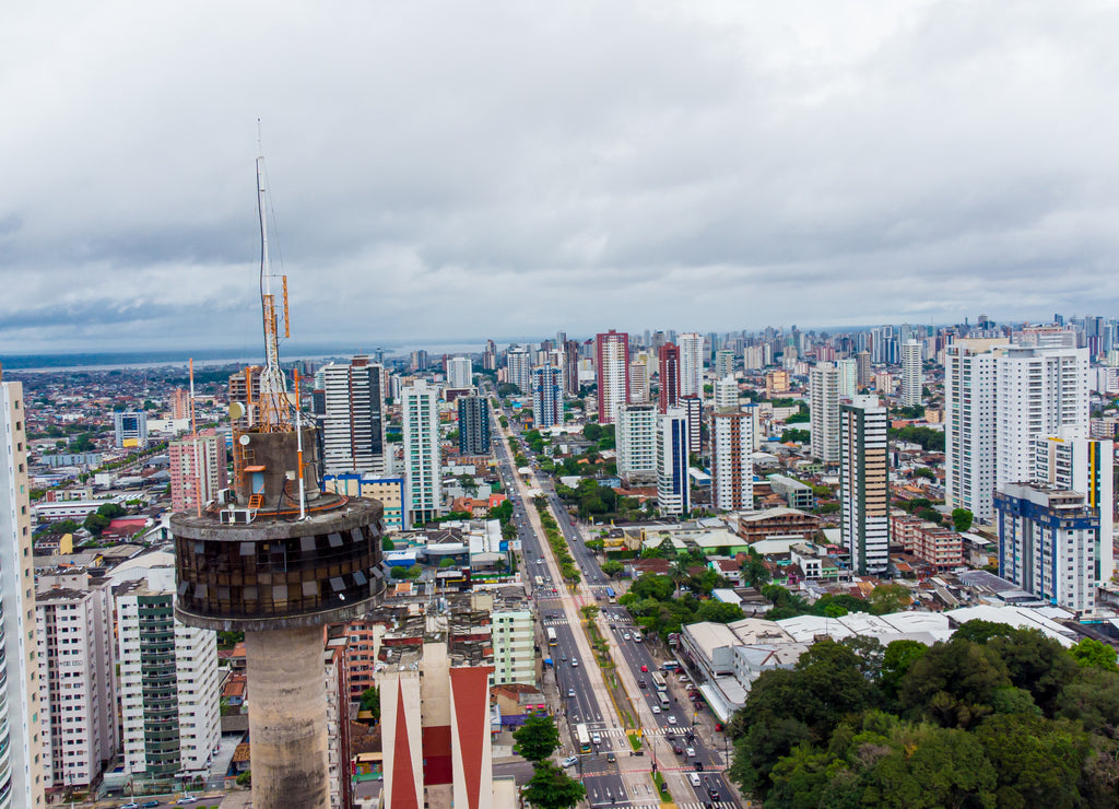 City of Belem do Para, north of Brazil