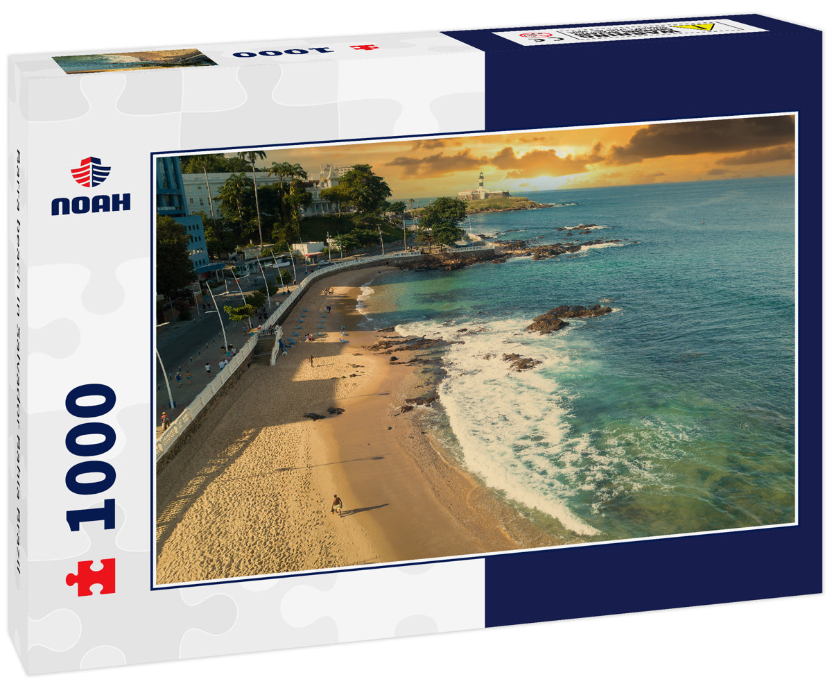 Barra beach in Salvador Bahia Brazil