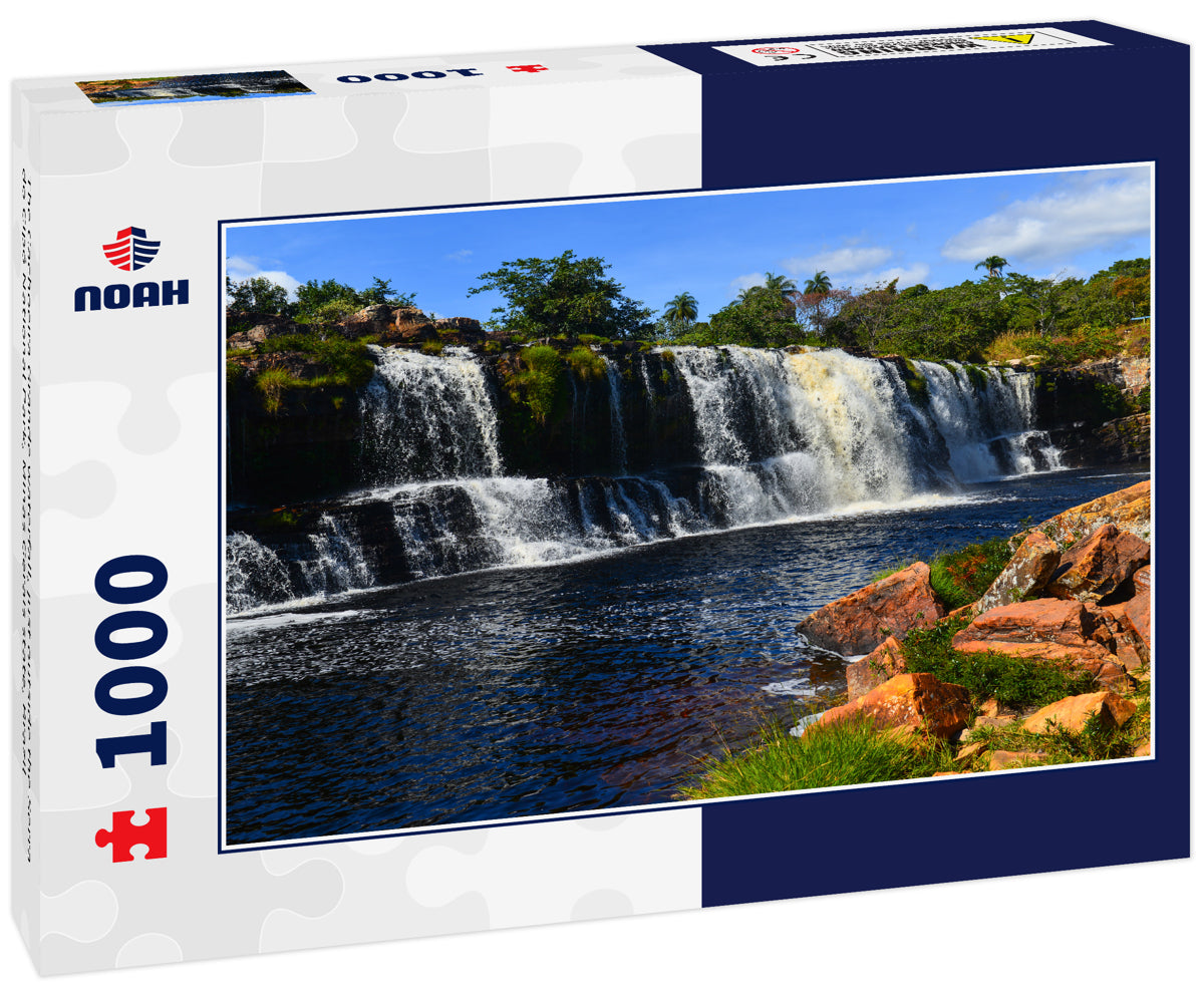 The Cachoeira Grande waterfall, just outside the Serra do Cipó National Park, Minas Gerais state, Brazil