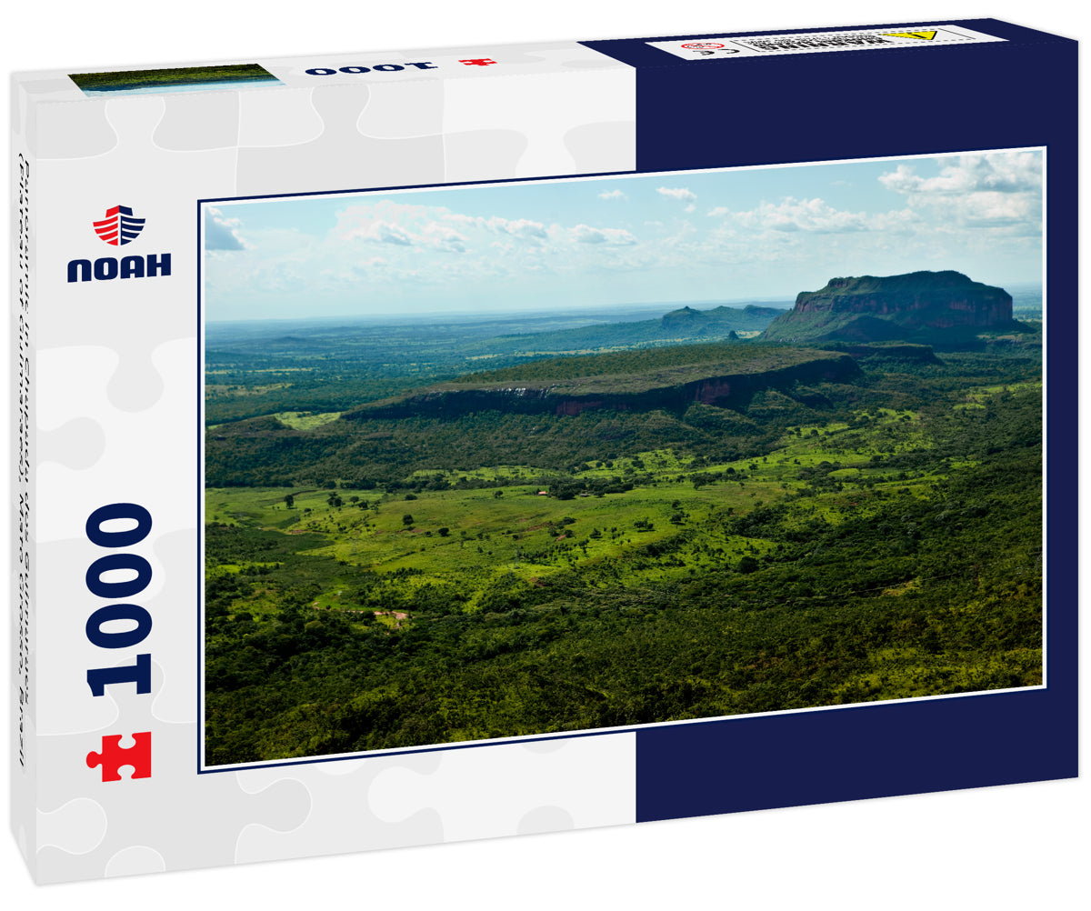 Panoramic in Chapada dos Guimaraes (Plateau of Guimaraes), Mato Grosso, Brazil