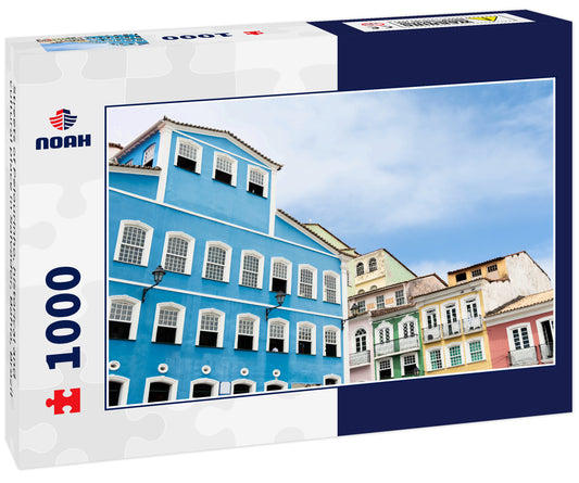 Streets of Pelourinho, historical and cultural place in Salvador, Bahia, Brazil