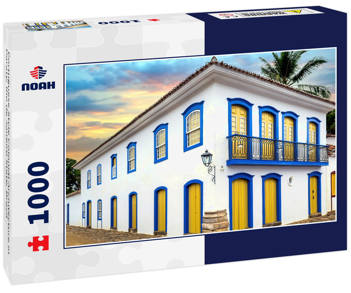 Portuguese Style Colonial Architecture in Paraty, Rio de Janeiro State, Brazil