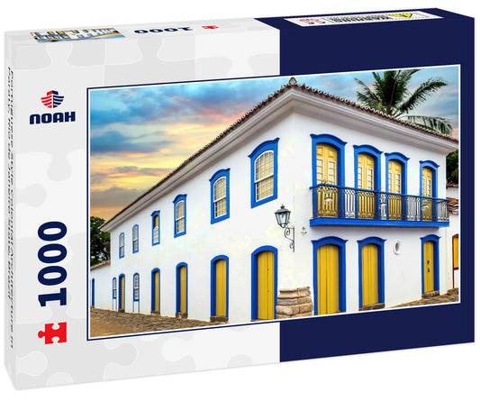 Portuguese Style Colonial Architecture in Paraty, Rio de Janeiro State, Brazil