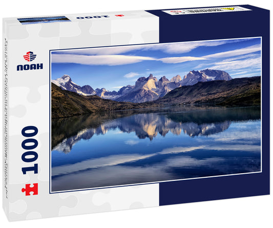 Torres del Paine in early morning; Torres del Paine NP; Patagonia; Chile; South America