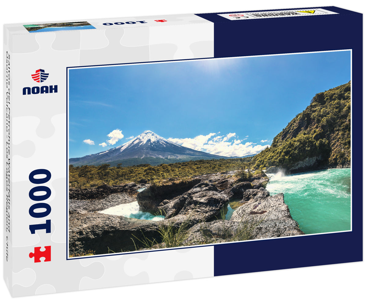 Saltos del Petrohue Waterfalls and Osorno Volcano - Los Lagos Region, Chile