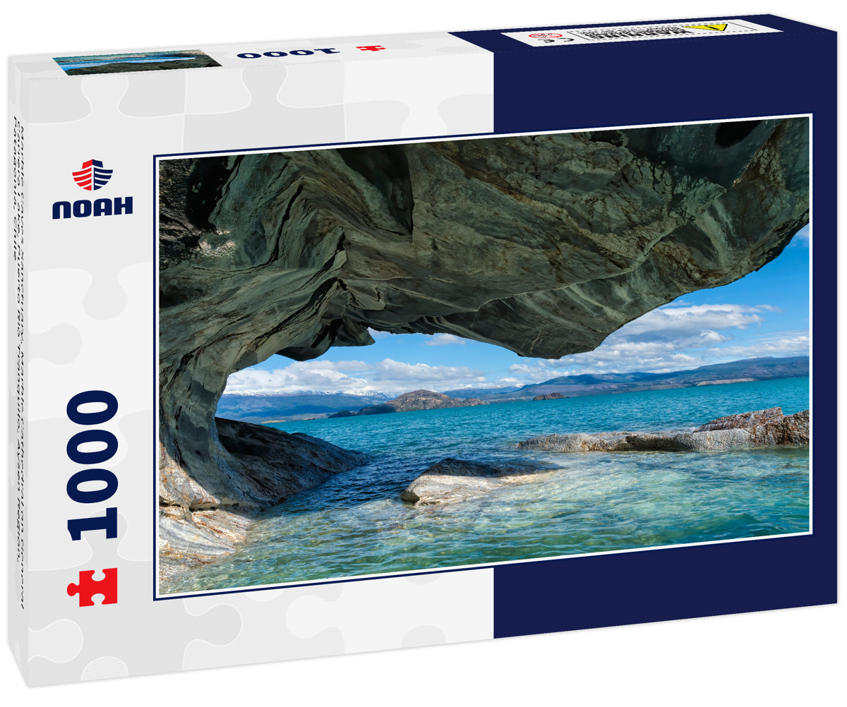 Marble Caves Sanctuary, Marble Cathedral on General Carrera Lake, Puerto Rio Tranquilo, Aysen Region, Patagonia, Chile