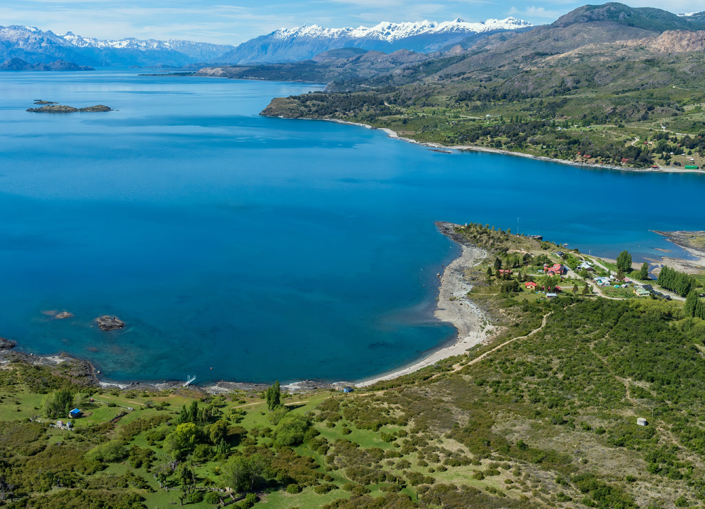 Laguna San Rafael National Park, Aerial view, Aysen Region, Patagonia, Chile