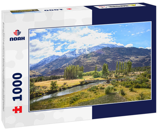 Casa Piedra (Stone House) campsite in beautiful Patagonia National Park, Aysen, Patagonia, Chile