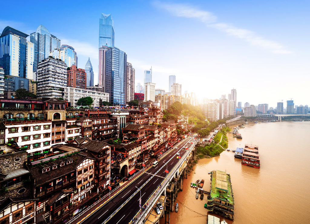 Chongqing, China's classical architecture: Hongyadong