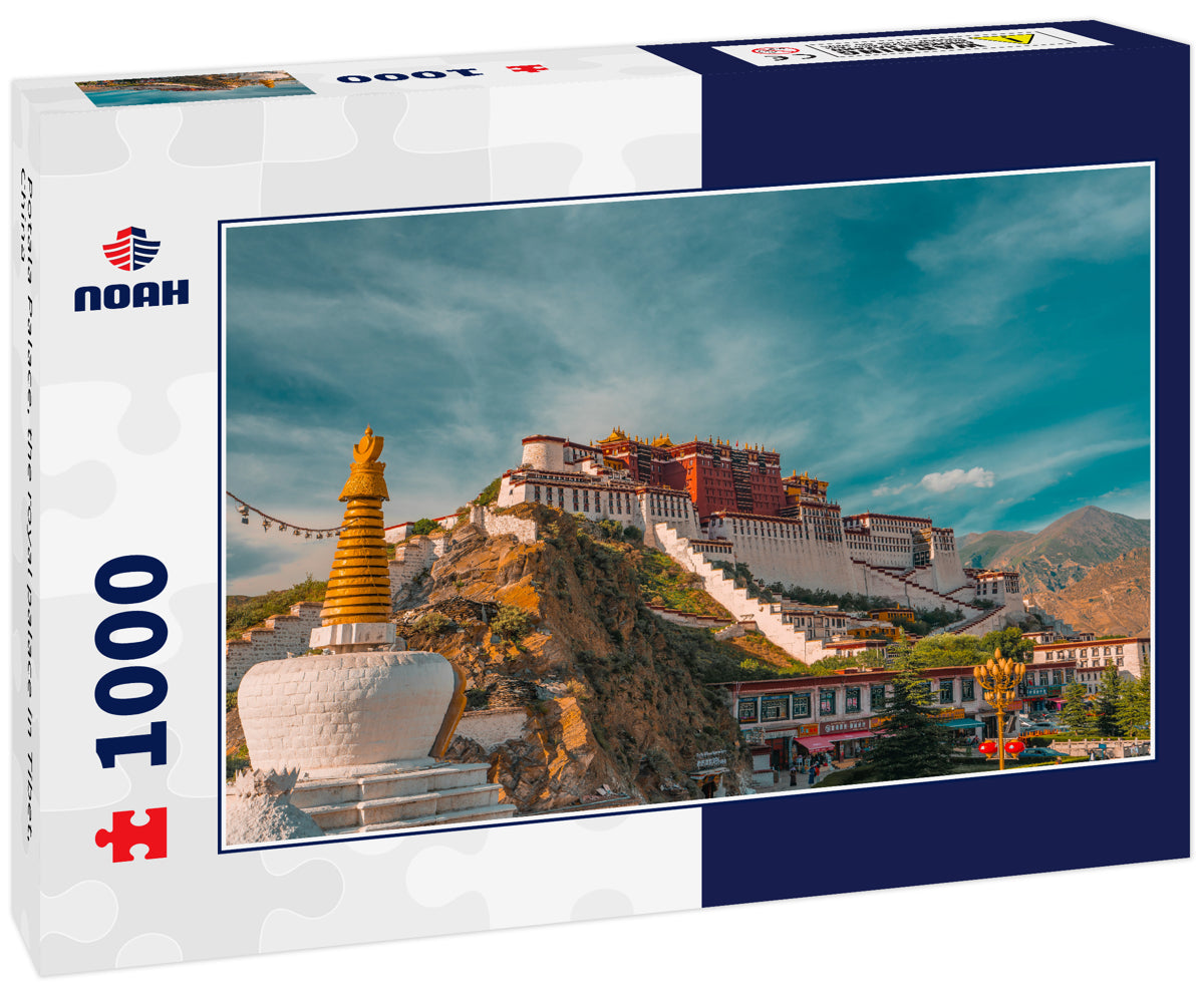 Potala Palace, the royal palace in Tibet, China