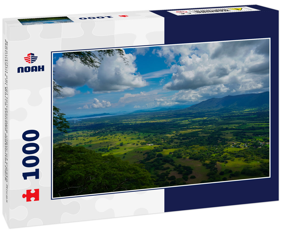 Beautiful aerial landscape view of Costa Ricas Mountains in Barra Honda National Park