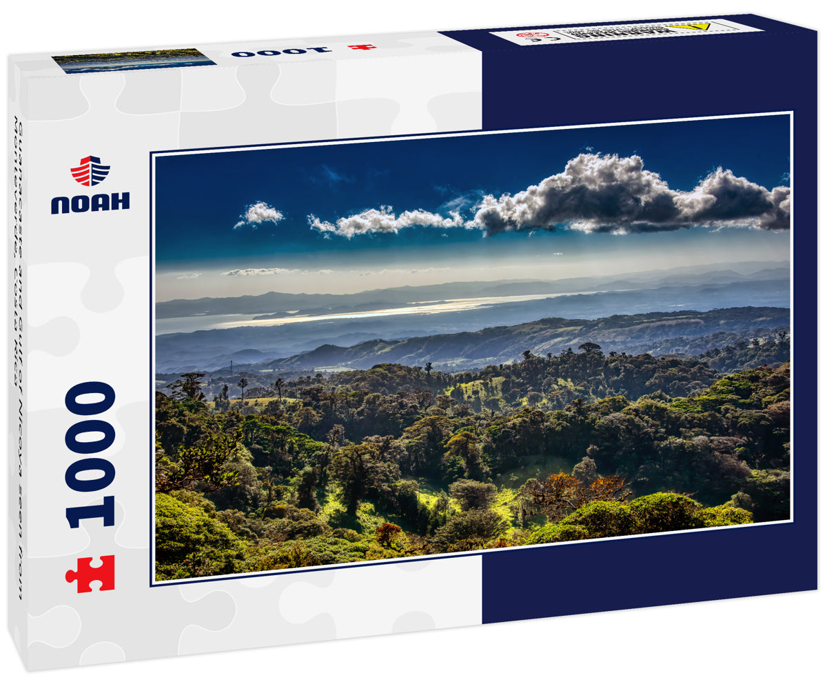 Guanacaste and Gulf of Nicoya seen from Monteverde, Costa Rica