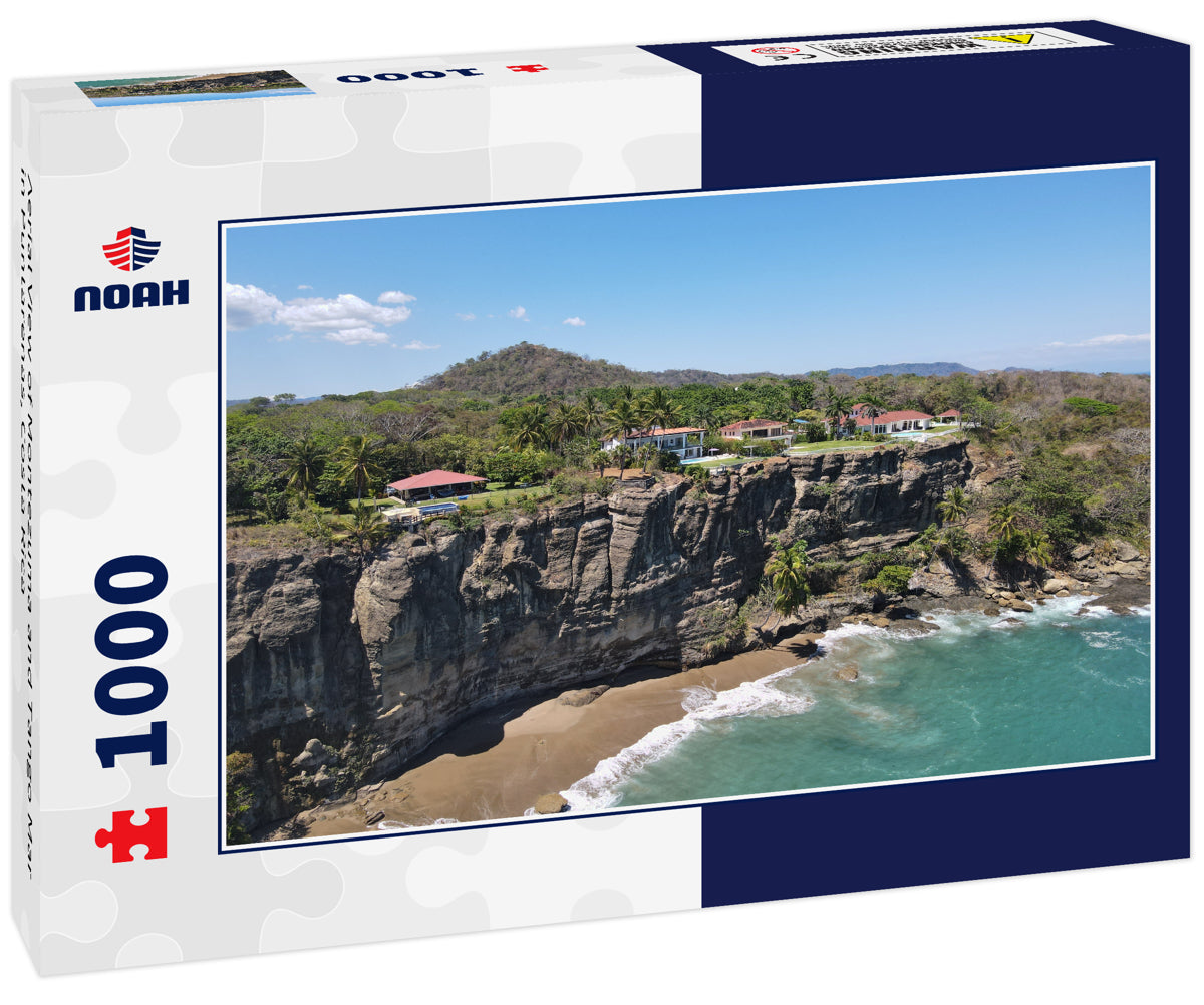 Aerial View of Montezuma and Tango Mar in Puntarenas, Costa Rica