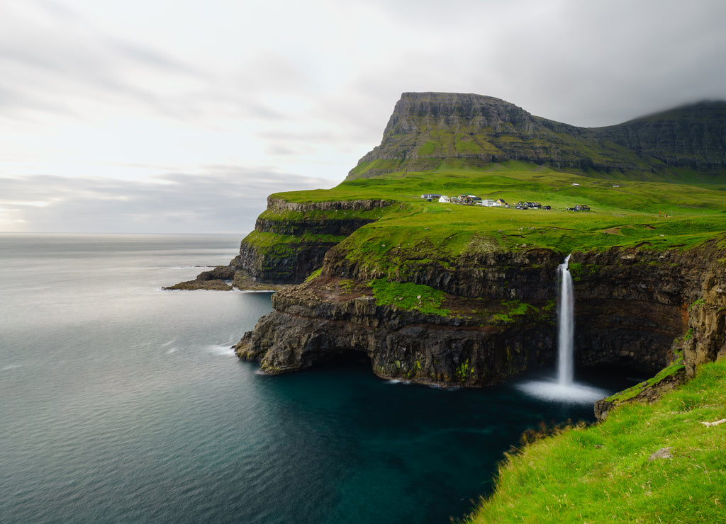 Gasadalur Waterfall, Faroe Islands