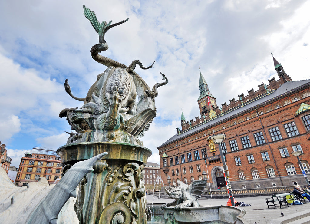 City Hall Square, Copenhagen, Denmark