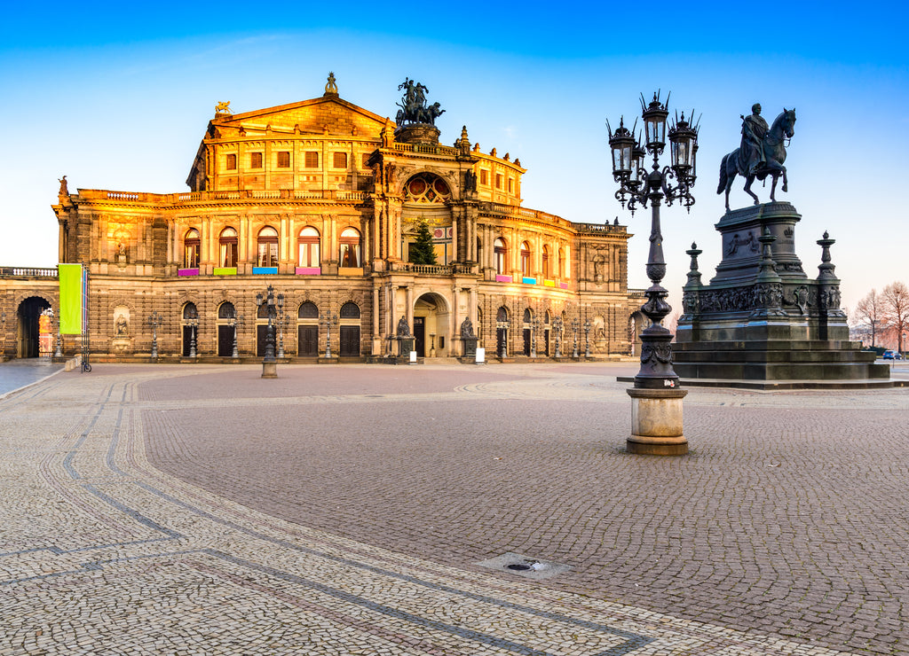 Semperoper, Opera in Dresden, Germany