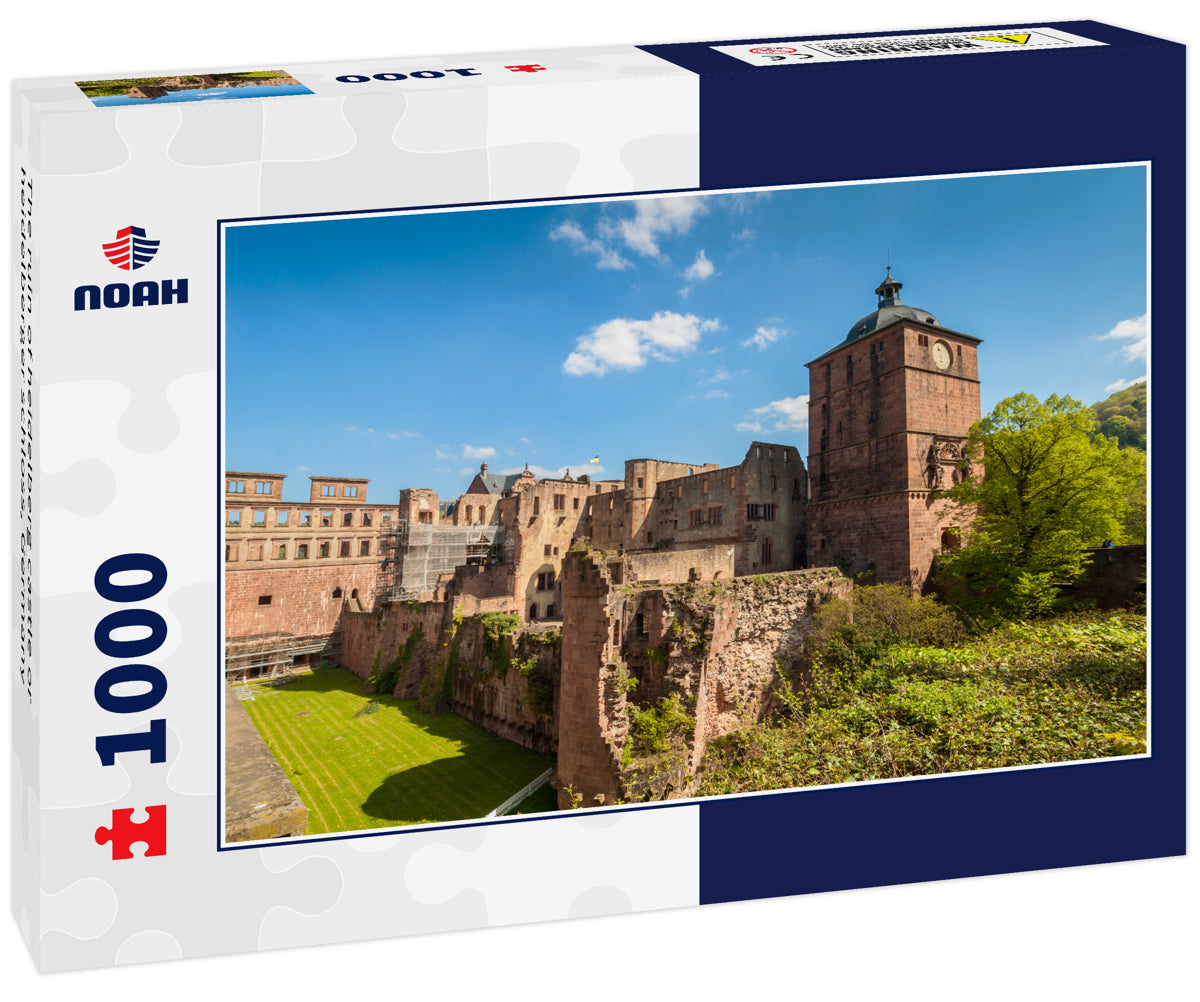 The ruin of heidelberg castle or heidelberger schloss, Germany