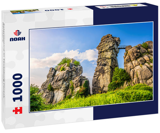 Externsteine in Teutoburg Forest, Germany