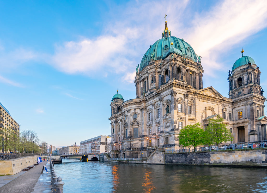 Berliner Dom in Berlin city, Germany on Museum Island in the Mitte borough