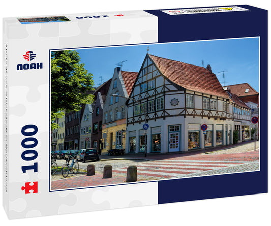 Altstadt von Glückstadt in Deutschland