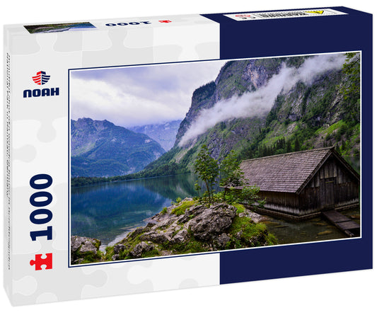 Beautiful shot of a wooden house in Berchtesgaden National Park in Ramsau, Germany