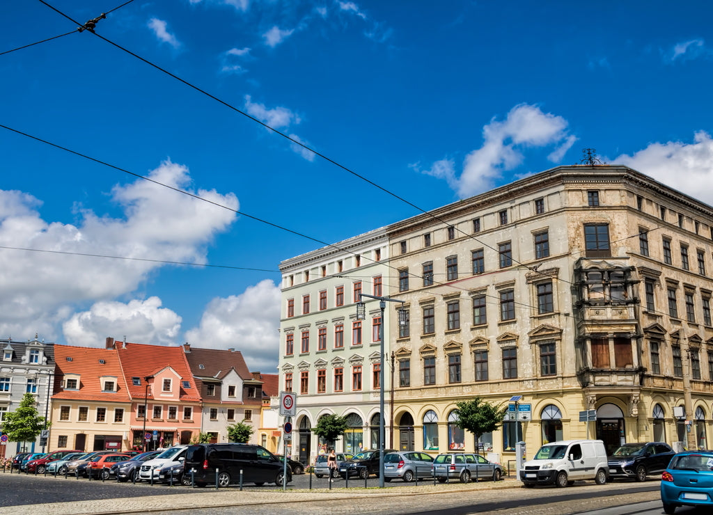 Görlitz, Deutschland - Panorama in der Altstadt
