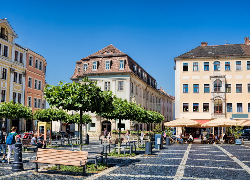 Zittau, Deutschland - Stadtbild in der Altstadt