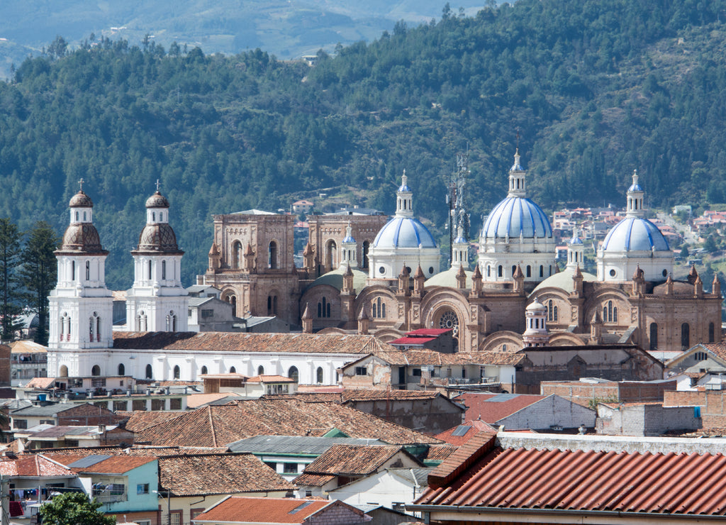New cathedral of Cuenca, Ecuador