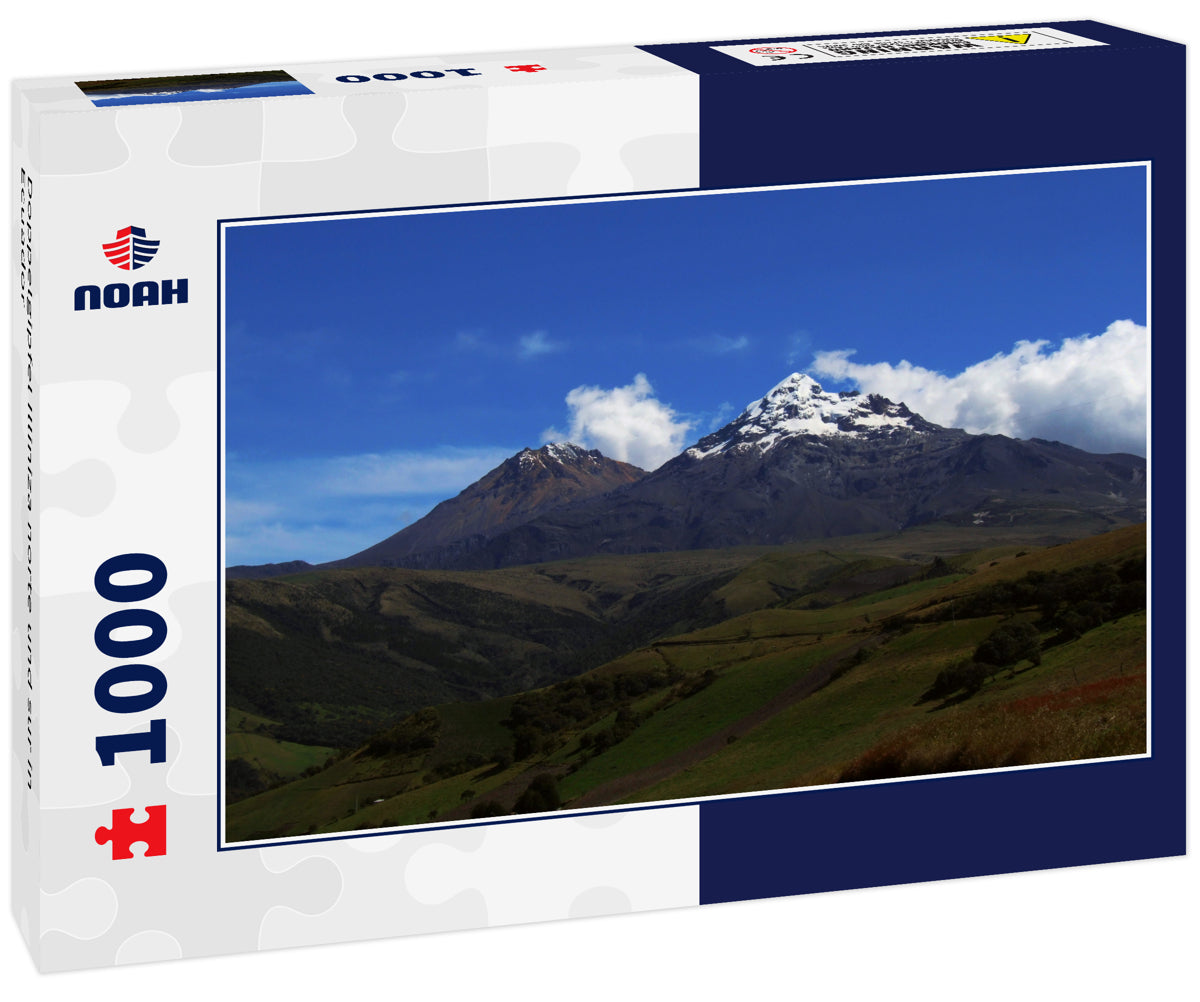 Doppelgipfel Illiniza norte und sur in Ecuador