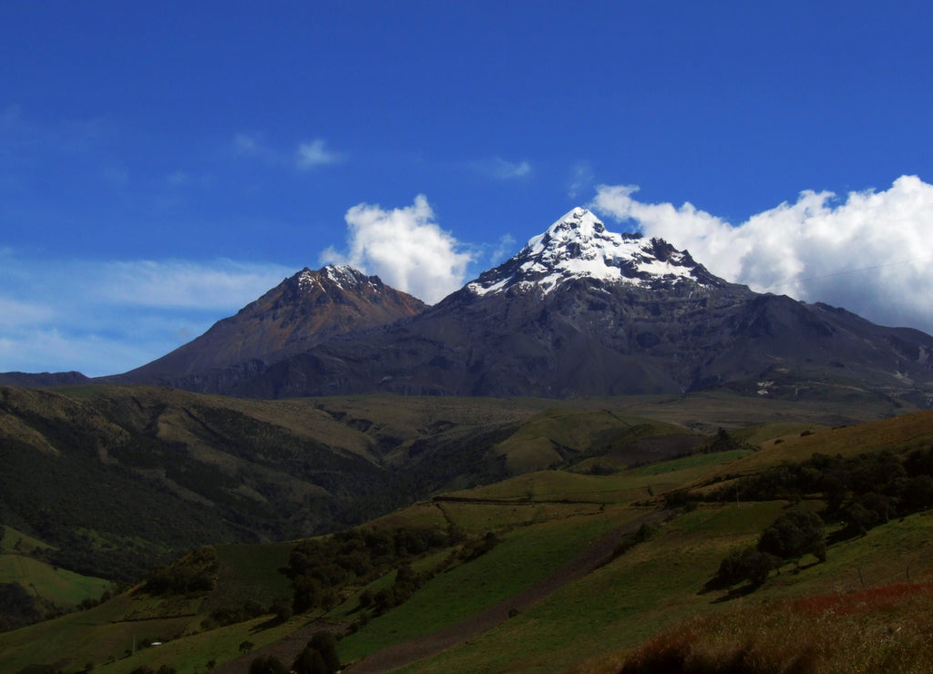 Doppelgipfel Illiniza norte und sur in Ecuador