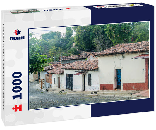 Cobbled street in Suchitoto, El Salvador