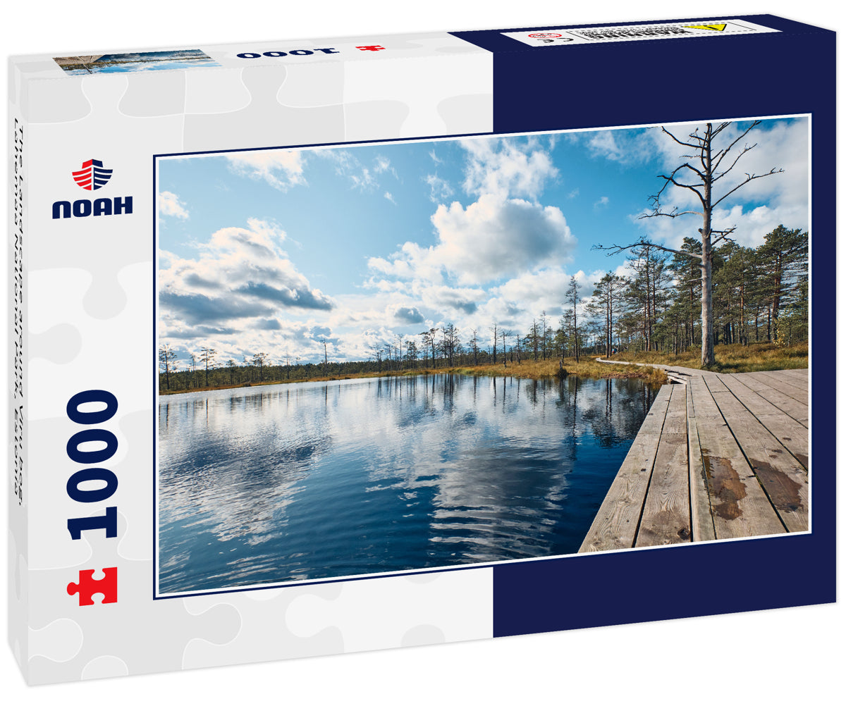 The Landscape around Viru bog, Lahemaa National Park, Estonia