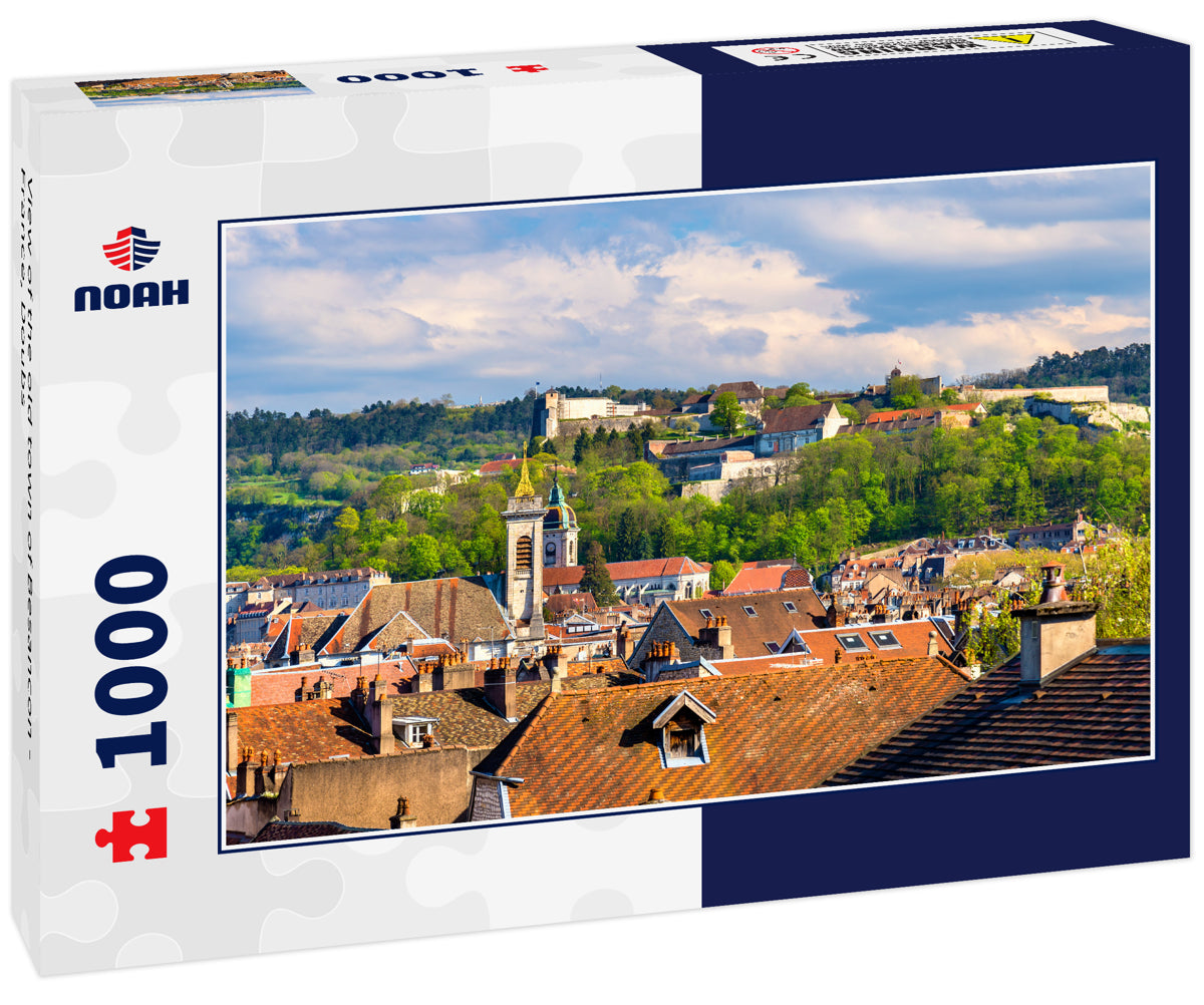 View of the old town of Besancon - France, Doubs