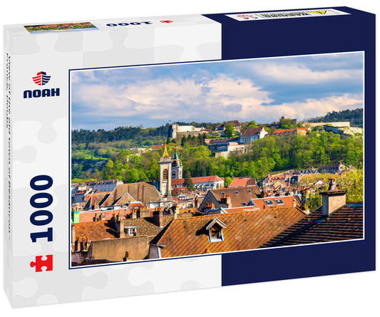 View of the old town of Besancon - France, Doubs