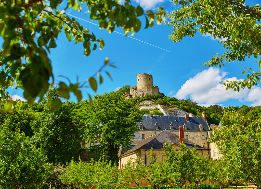 Beautiful medieval castle of La Roche-Guyon