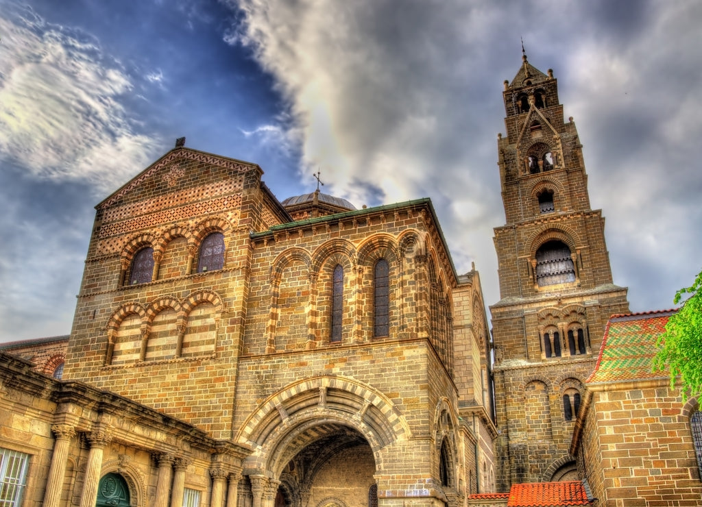 Cathedral Notre-Dame of Le Puy-en-Velay - Auvergne, France