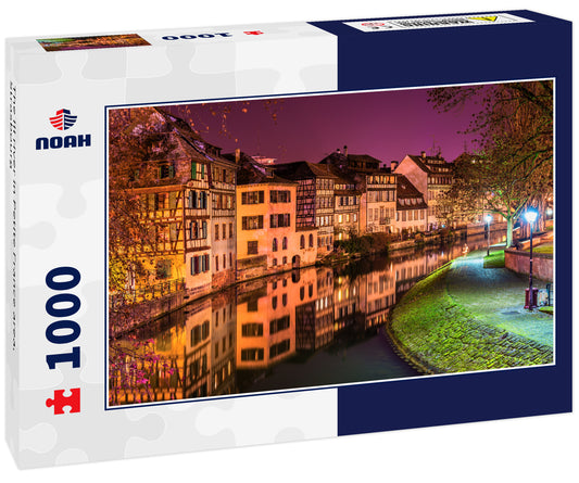 The Ill river in Petite France area, Strasbourg