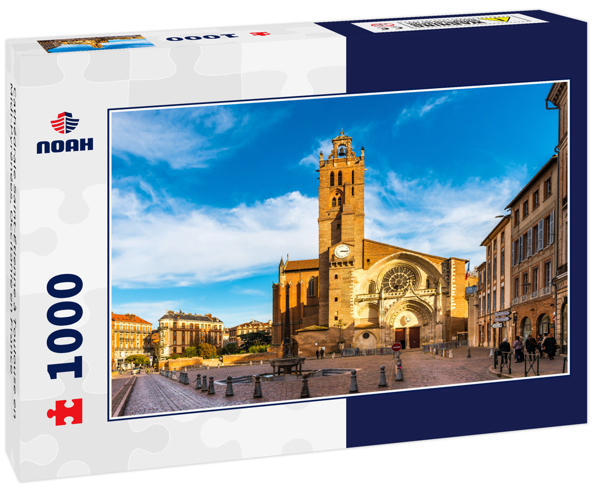 Cathédrale Saint-Étienne à Toulouse en Midi-Pyrénées, Occitanie en France