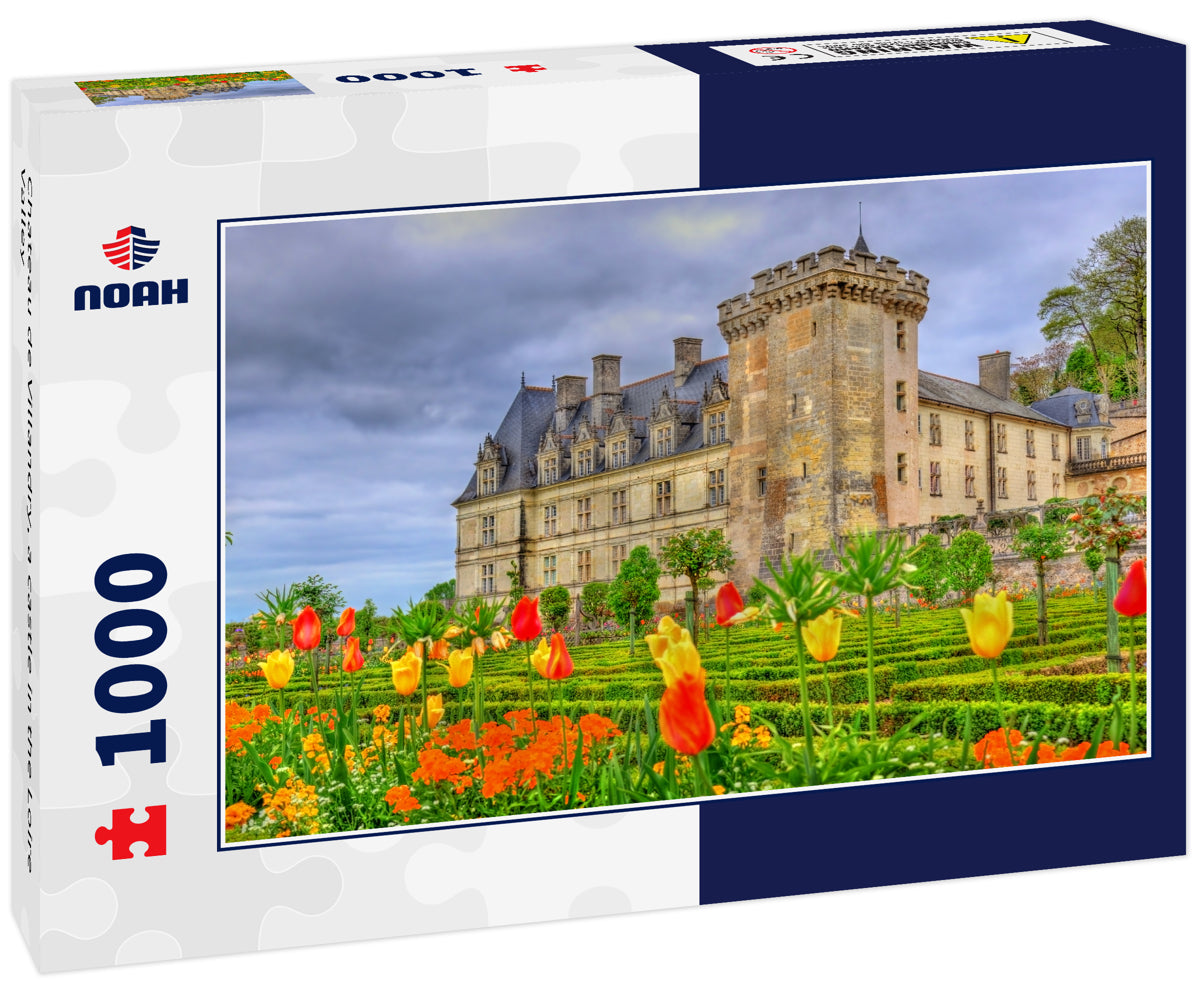 Chateau de Villandry, a castle in the Loire Valley