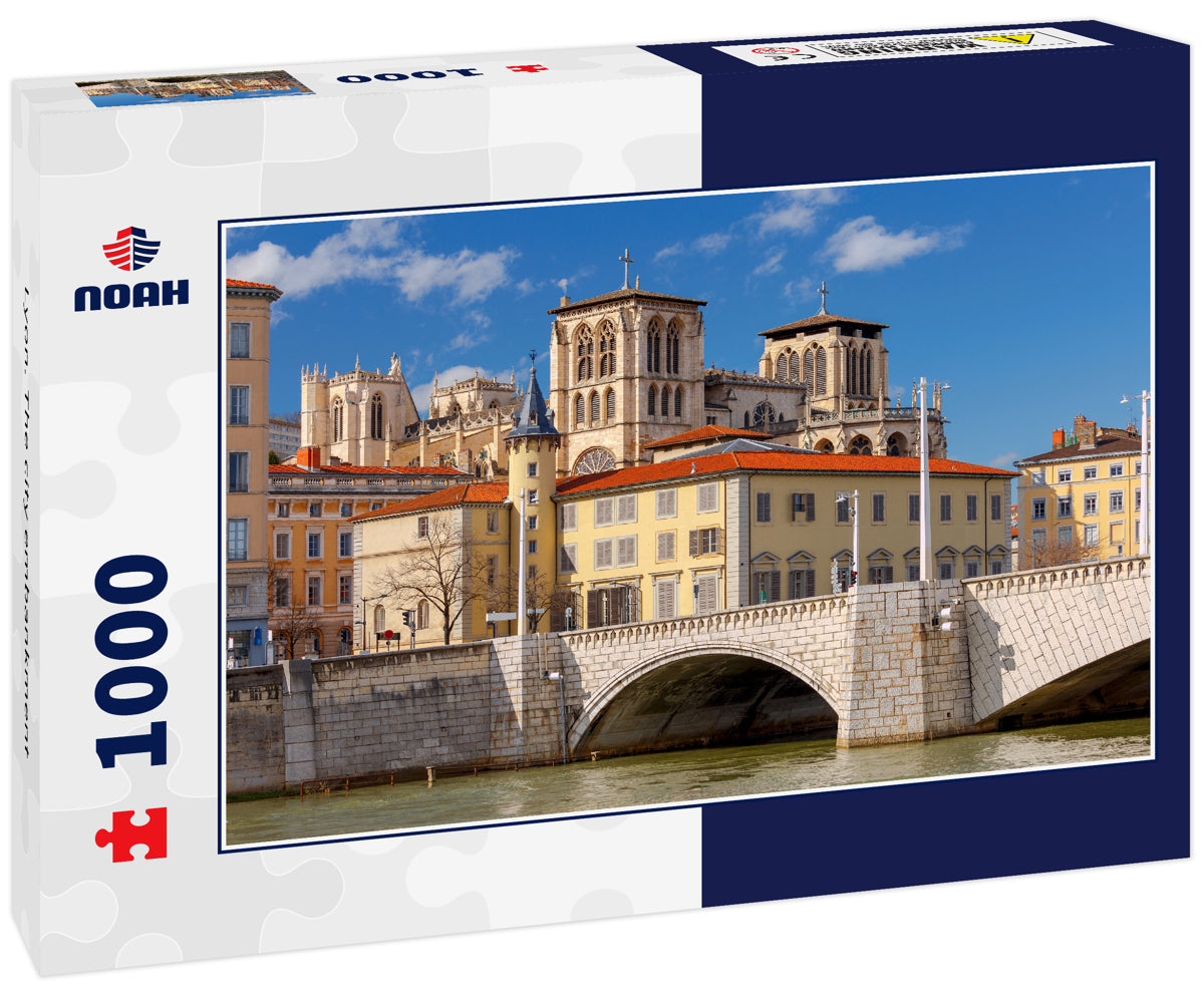 Lyon. The city embankment