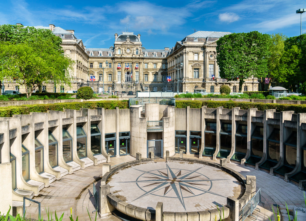 Amphitheatre and the Prefecture of Lille in the Republic Square