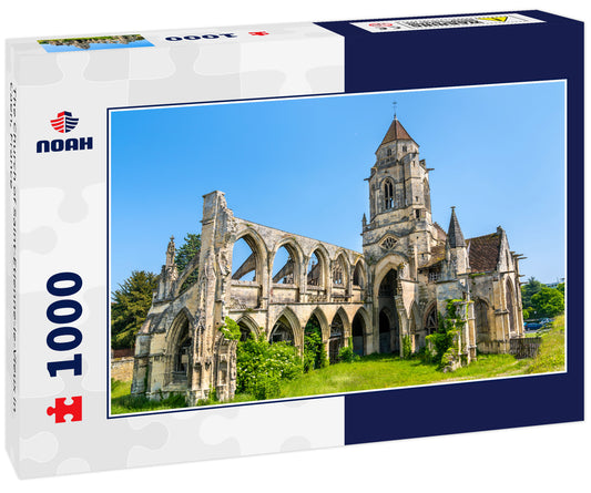 The Church of Saint-Etienne-le-Vieux in Caen, France