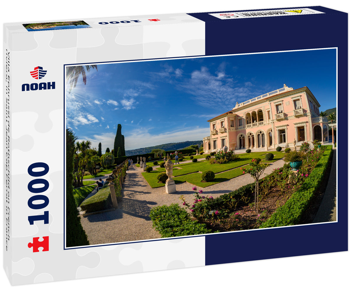 Villa Ephrussi de Rothschild on French riviera, in Saint Jean Cap Ferrat in France