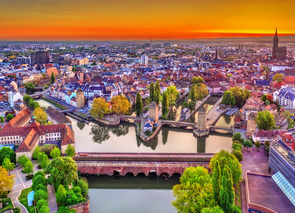 Barrage Vauban, Ponts Couverts and Petite France in Strasbourg