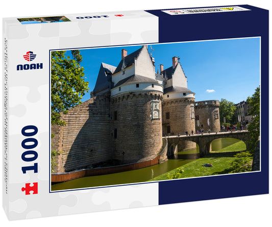 Castle of the Dukes of Brittany or Chateau des Ducs de Bretagne in Nantes, France