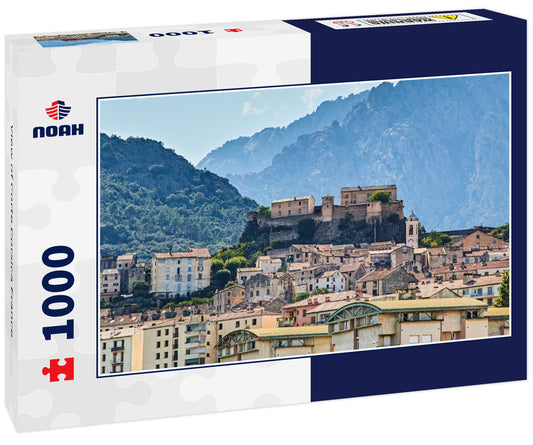 View of Corte Corsica France