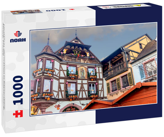 Christmas decoration in Kaysersberg, Alsace, France